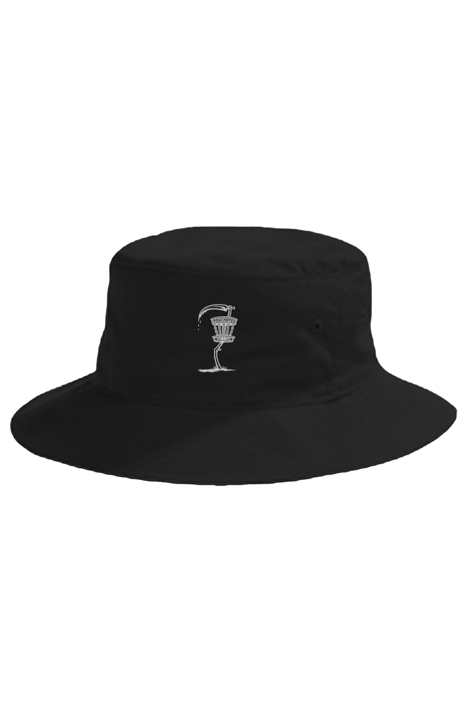 PouchDyes logo Crusher Bucket Cap