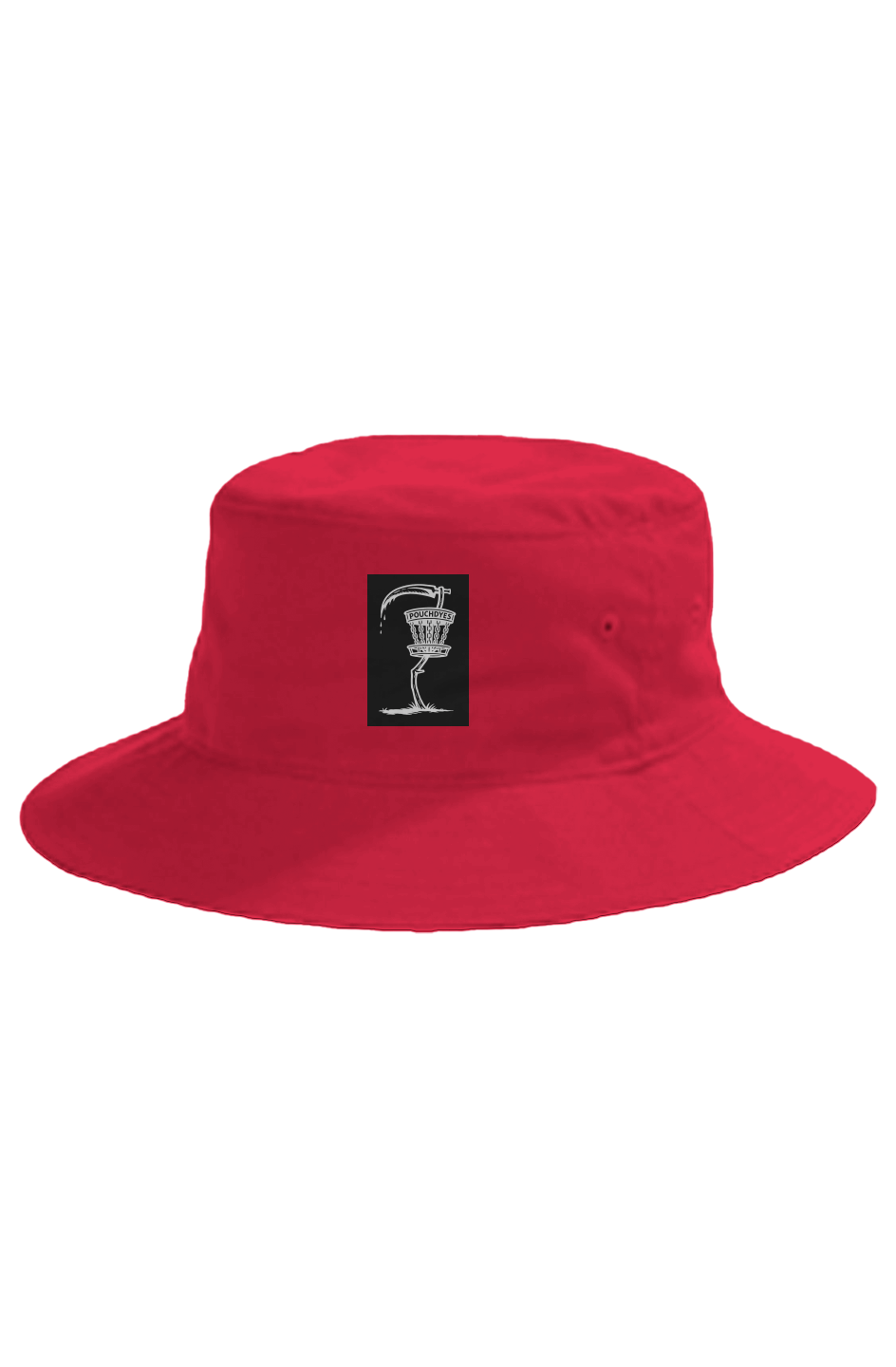 PouchDyes logo Crusher Bucket Cap