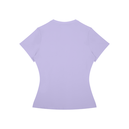 Floral PouchDyes logo Women’s Slim Fit