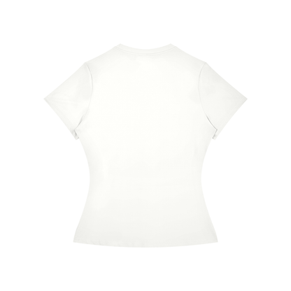 Floral PouchDyes logo Women’s Slim Fit